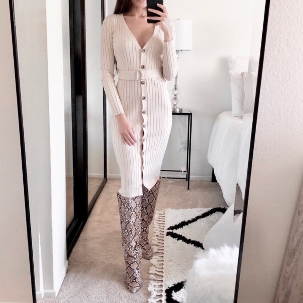 Sweater Midi dress